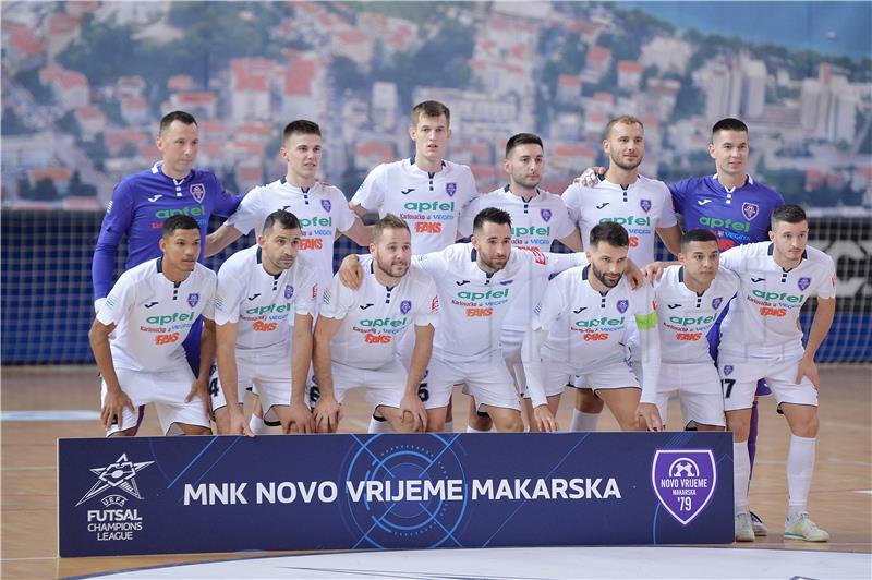 Utakmica 3. kola kvalifikacija za Ligu prvaka u futsalu: Novo Vrijeme - Sporting