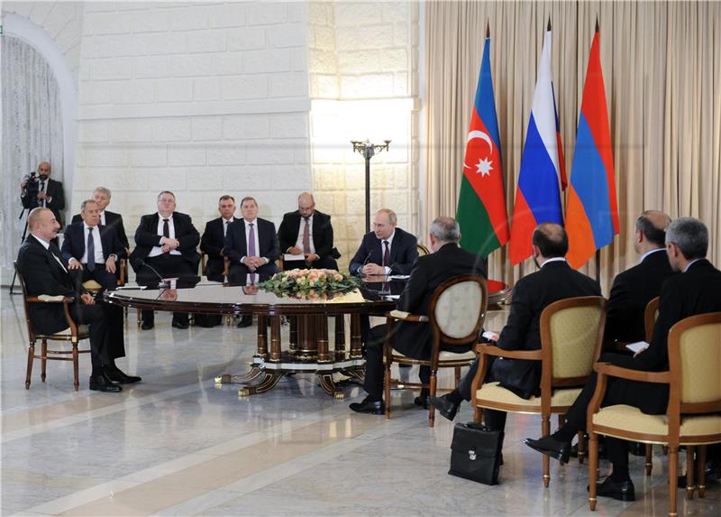 RUSSIA AZERBAIJAN ARMENIA SUMMIT