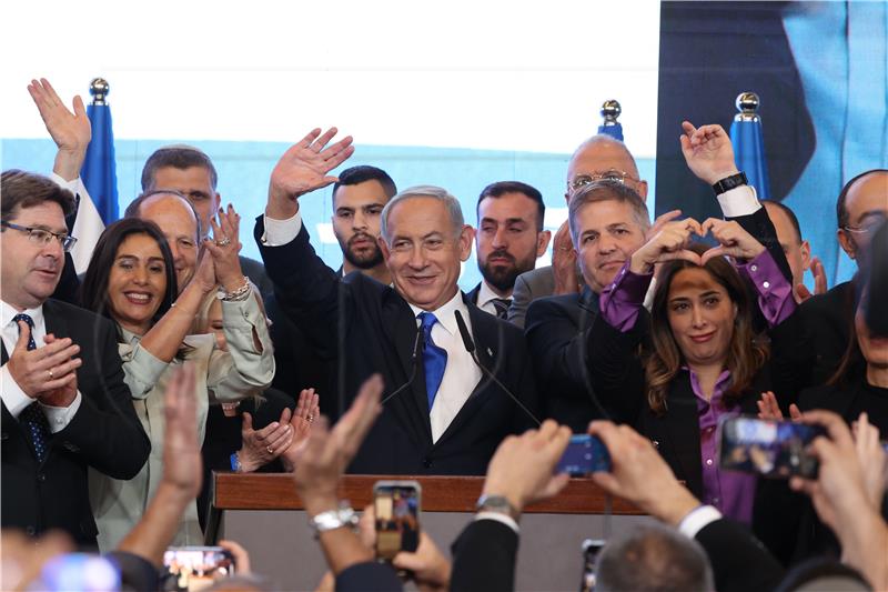 Netanyahu u sigurnom vodstvu nakon prebrojavanja 85 posto glasova