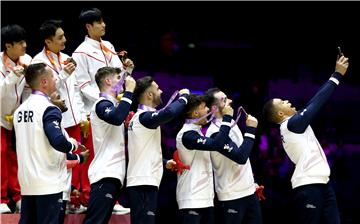 BRITAIN ARTISTIC GYMNASTICS