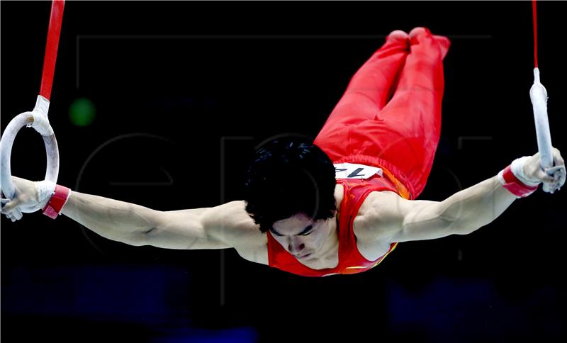 BRITAIN ARTISTIC GYMNASTICS