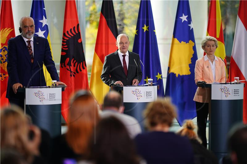 GERMANY EU WEST BALKANS CONFERENCE