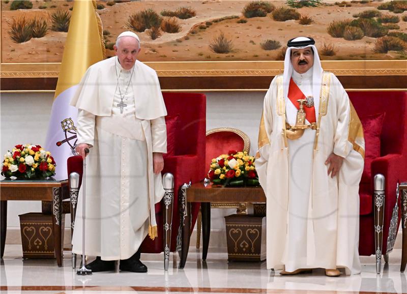 BAHRAIN POPE FRANCIS