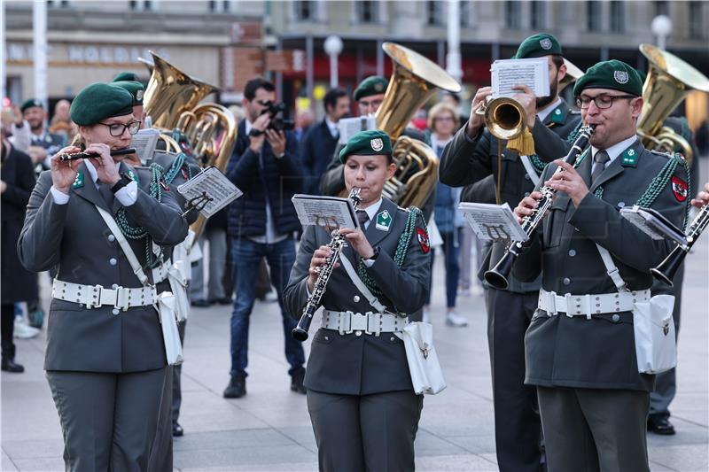 Koncert vojnih orkestara Hrvatske i Austrije