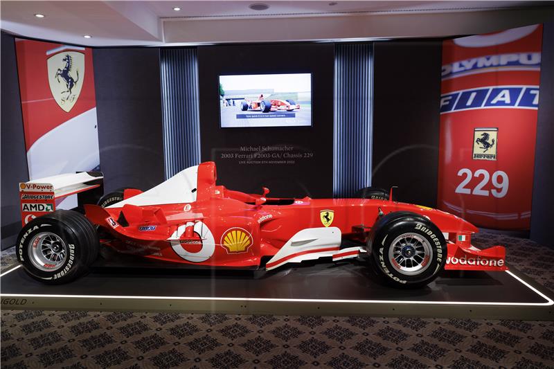 SWITZERLAND AUCTION F1 SCHUMACHER