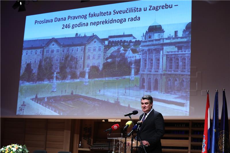 Pravni fakultet u Zagrebu obilježio 246 godina postojanja 