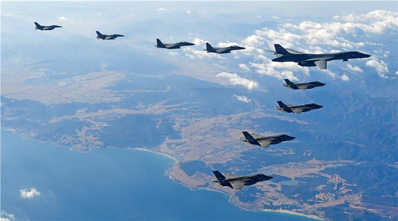 SAD će poslati bombardere B-1B na zajedničke vježbe s Južnom Koreom - Yonhap