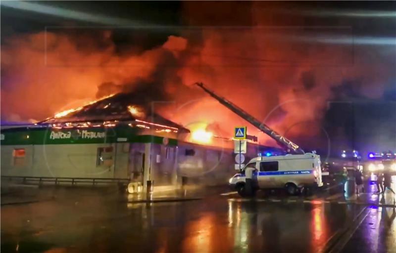 Mnogo mrtvih u požaru u ruskom noćnom klubu