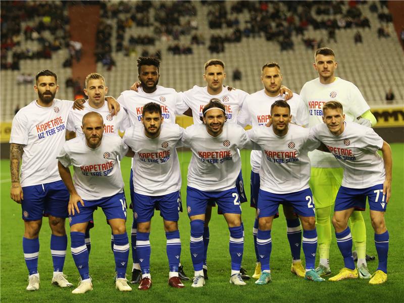 Utakmica 16. kola HNL-a Hajduk - Osijek