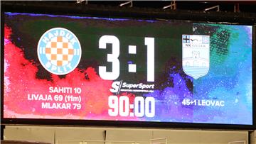 Utakmica 16. kola HNL-a Hajduk - Osijek