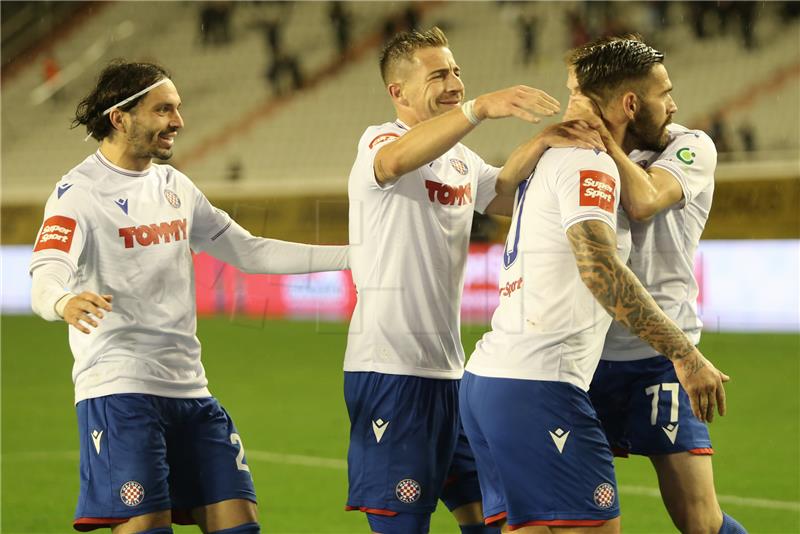 Utakmica 16. kola HNL-a Hajduk - Osijek