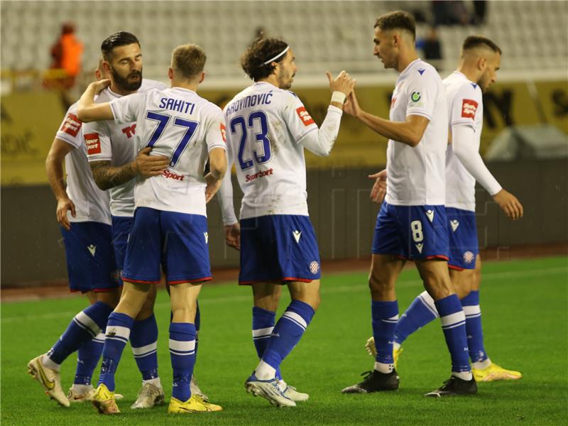 Utakmica 16. kola HNL-a Hajduk - Osijek