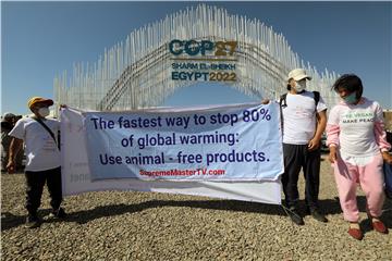 EGYPT CLIMATE CHANGE CONFERENCE COP27