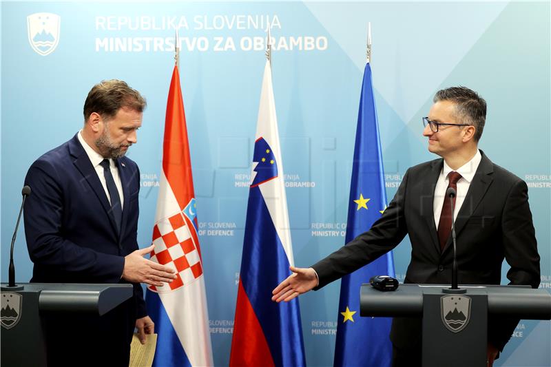 Hrvatska i Slovenija odlučno podupiru Ukrajinu - ministri obrane