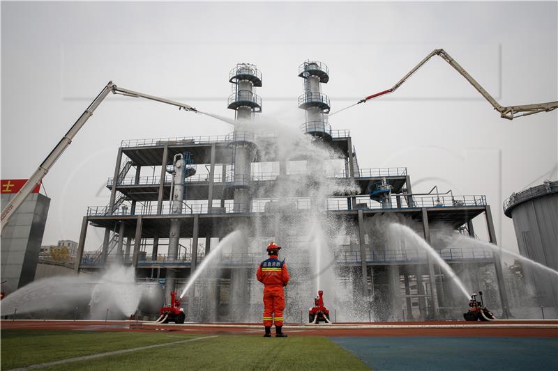 CHINA FIRE RESCUE EXCERCISES