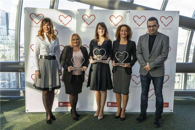 Croatia's best food donors presented with awards in Brussels