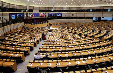 BELGIUM EU PARLIAMENT MINI PLENARY SESSION