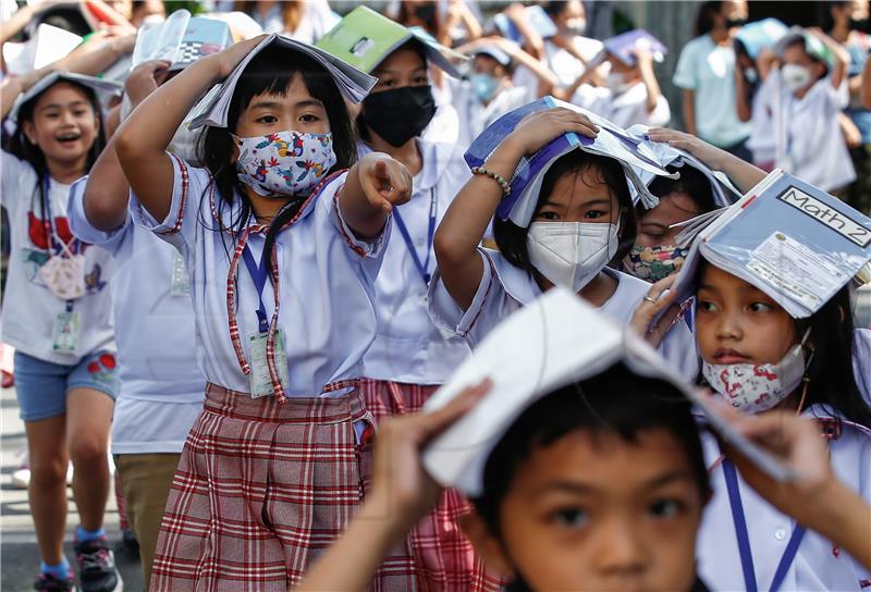 PHILIPPINES EARTHQUAKE DRILL