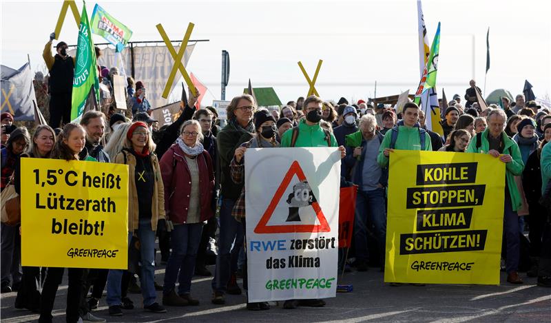 GERMANY ENERGY COAL PHASE OUT PROTEST