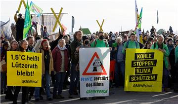 GERMANY ENERGY COAL PHASE OUT PROTEST