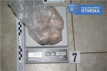 Istarska policija zaplijenila 3,4 kilograma heroina