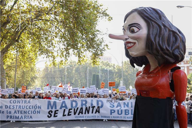 SPAIN HEALTH PROTEST