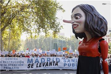 SPAIN HEALTH PROTEST