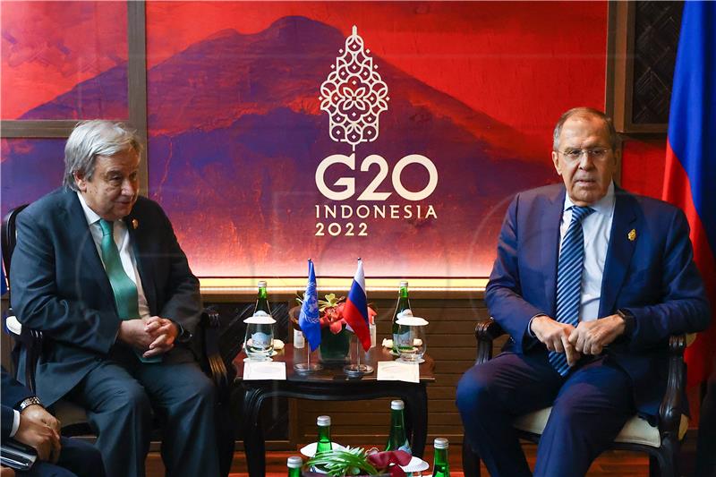 Lavrov smatra da zapad pokušava "ispolitizirati" deklaraciju G20