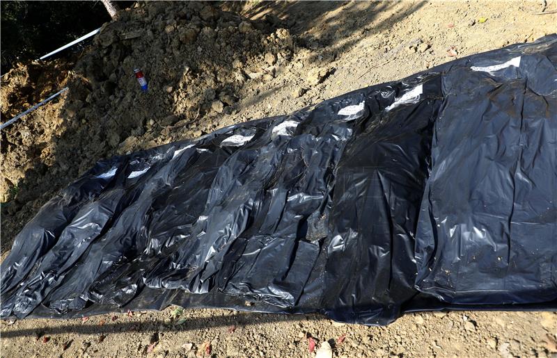 Remains of two persons exhumed in Mirkovci