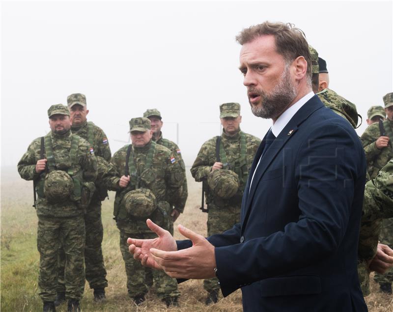 Defence minister confident Sabor to support training of Ukrainian soldiers