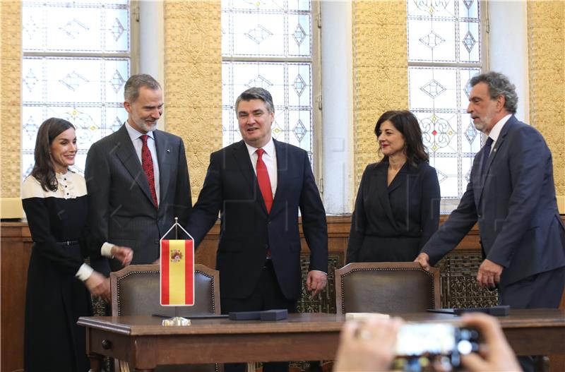 Felipe VI, Milanović welcome cooperation in nuclear fusion research