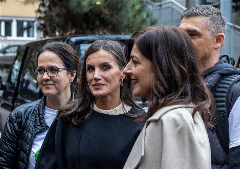 Queen Letizia, First Lady visit SUVAG hearing and speech rehabilitation centre