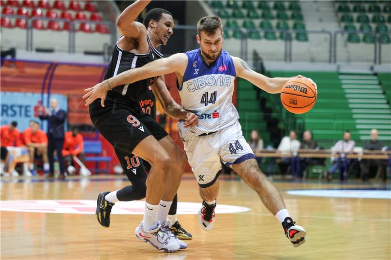 Utakmica 8. kola košarkaške Premijer lige Cibona - Šibenka