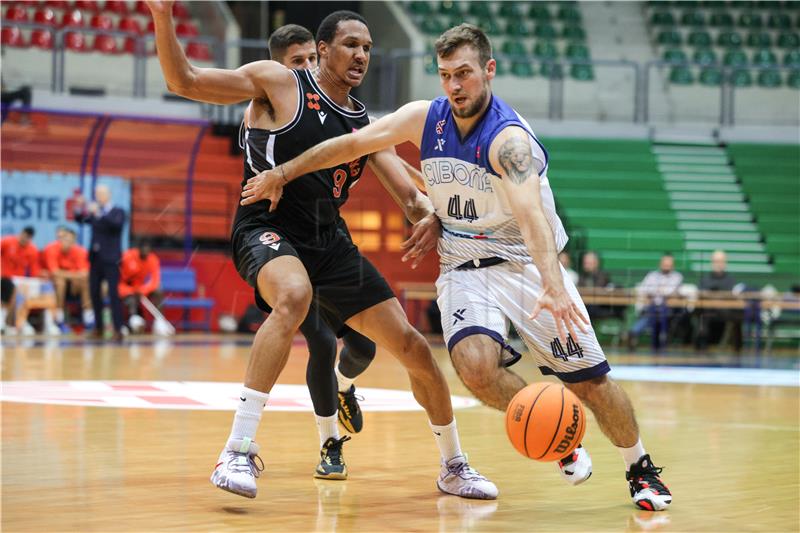 Utakmica 8. kola košarkaške Premijer lige Cibona - Šibenka