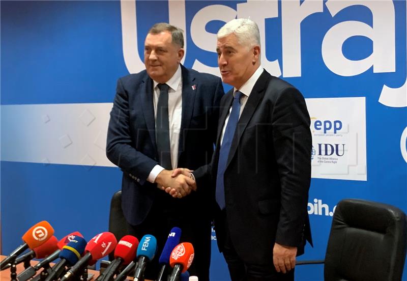 HDZ i SNSD zajedno u vlasti BiH, bošnjački partner onaj tko ima većinu tog naroda