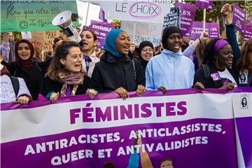 FRANCE WOMEN PROTEST SEXUAL VIOLENCE