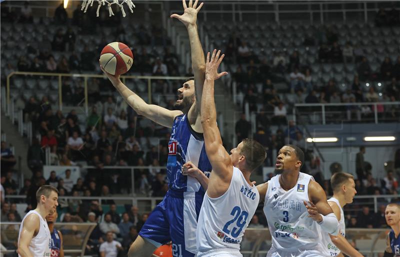 7. kolo ABA lige KK Zadar i KK Budućnost VOLI