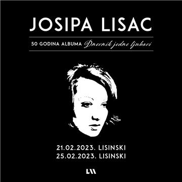 Zbog velikog interesa dodan još jedan zagrebački koncert Josipe Lisac