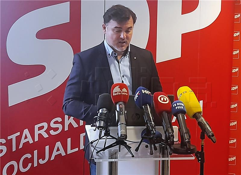 Ferić (SDP): Kamenolom Valtura kao lokacija za sušionicu mulja