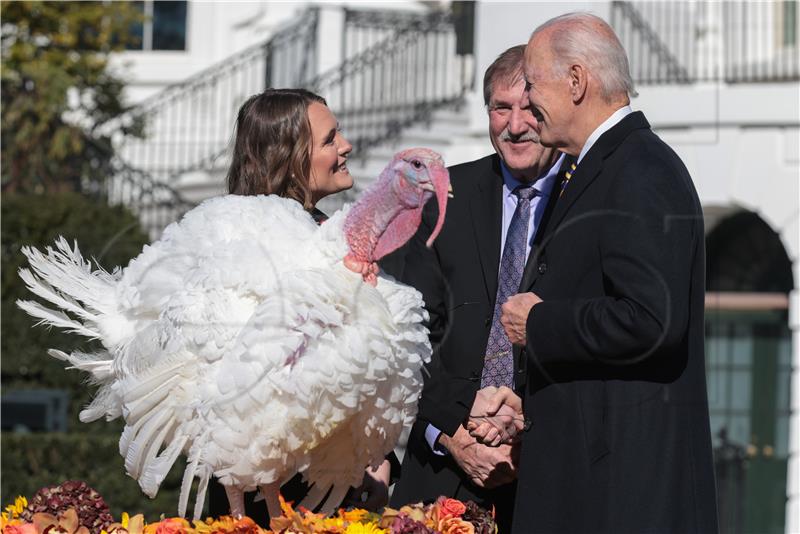 USA THANKSGIVING TURKEY PARDON