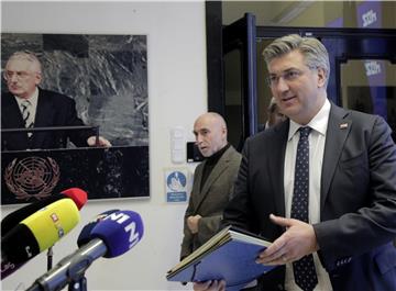 Plenković: Neprihvatljivi Milanovićevi pritisci na DORH (duža)