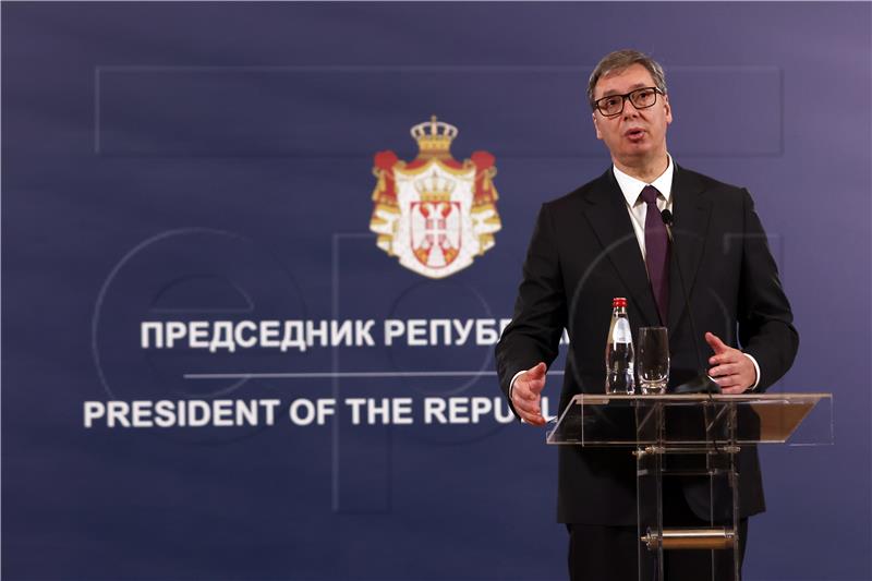 Vučić says Belgrade consistent in avoiding conflicts