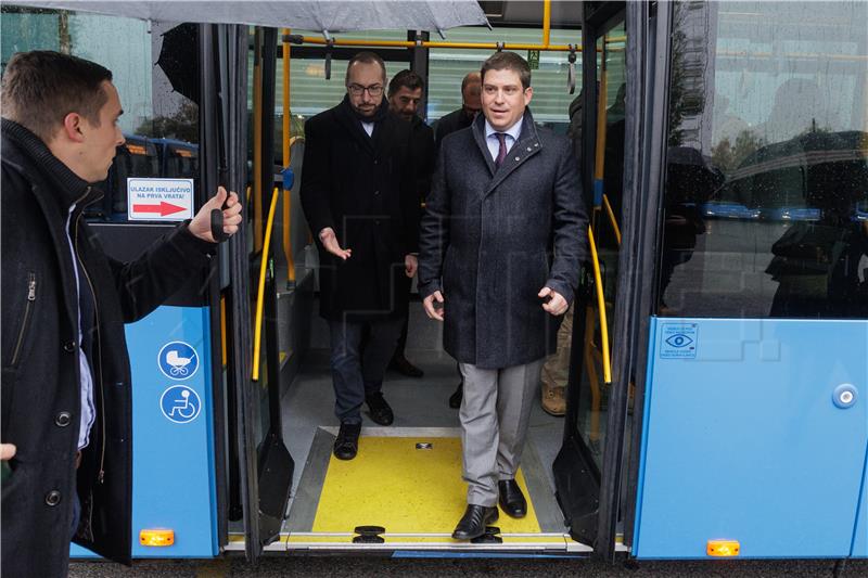 Zagreb Mayor announces 65 new ZET city buses to replace old ones