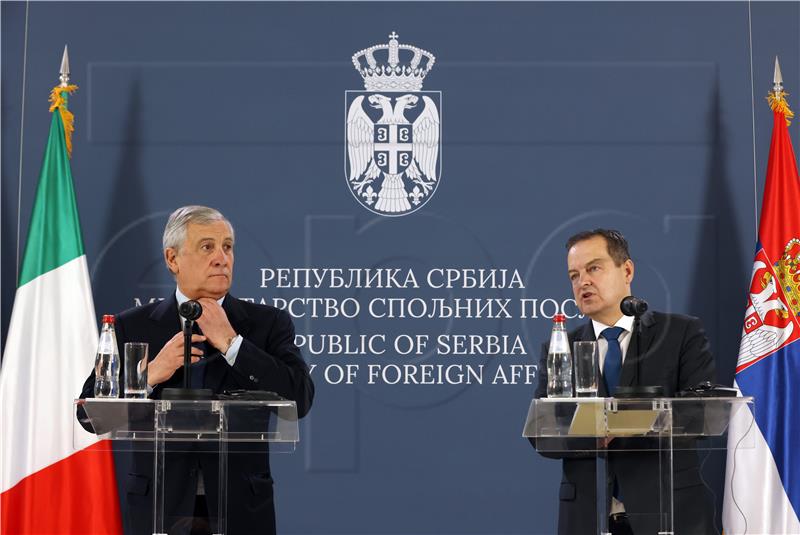 SERBIA ITALY DIPLOMACY