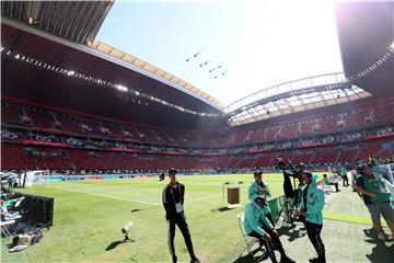 SP KATAR: Fotoreporteri na stadionu Al Bayt