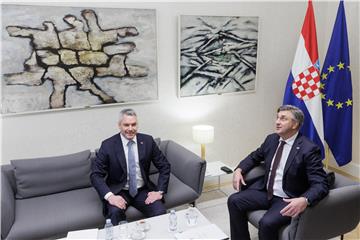 Plenković primio austrijskog kancelara