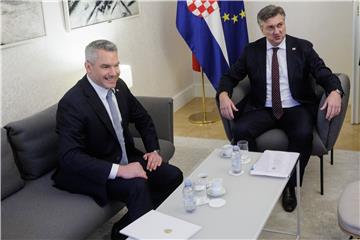 Plenković primio austrijskog kancelara