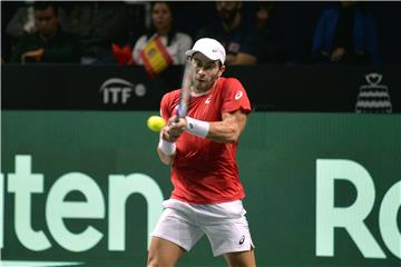 Davis Cup finala Malaga 2022: Borna Ćorić - Roberto Bautista Agut