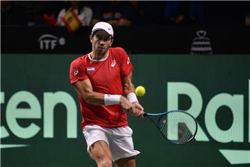 Davis Cup finala Malaga 2022: Borna Ćorić - Roberto Bautista Agut