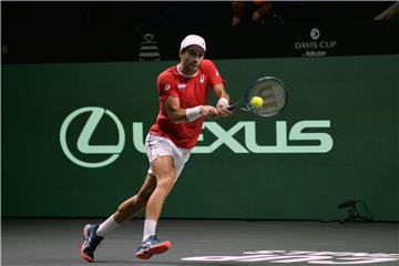 Davis Cup finala Malaga 2022: Borna Ćorić - Roberto Bautista Agut